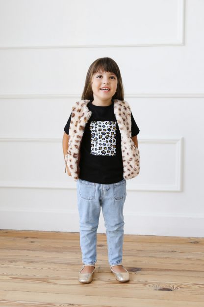 Βαμβακερό T-shirt παιδικό Animal Print